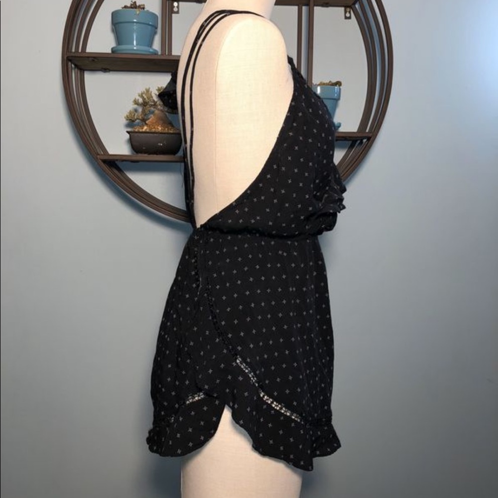 Free People Ruffle Romper - Picture 3 of 4